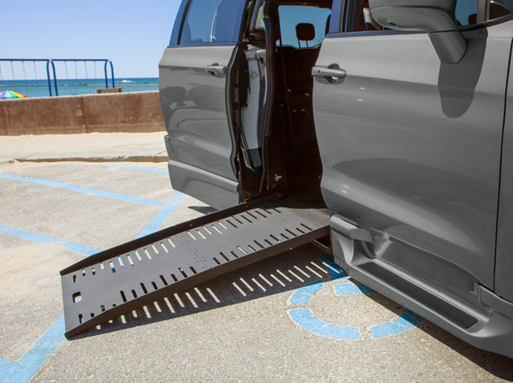 Dodge Grand Caravan - Lowered Ramp on Dodge Caravan