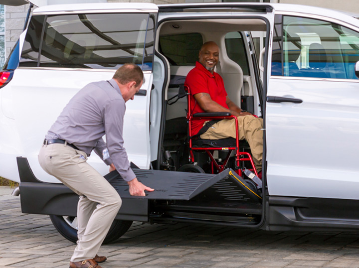 Chrysler Pacifica - Lowered Ramp on Chrysler Pacifica