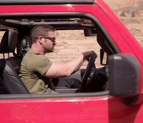 Jeep Wrangler - Driving Controls - Safe and Sound